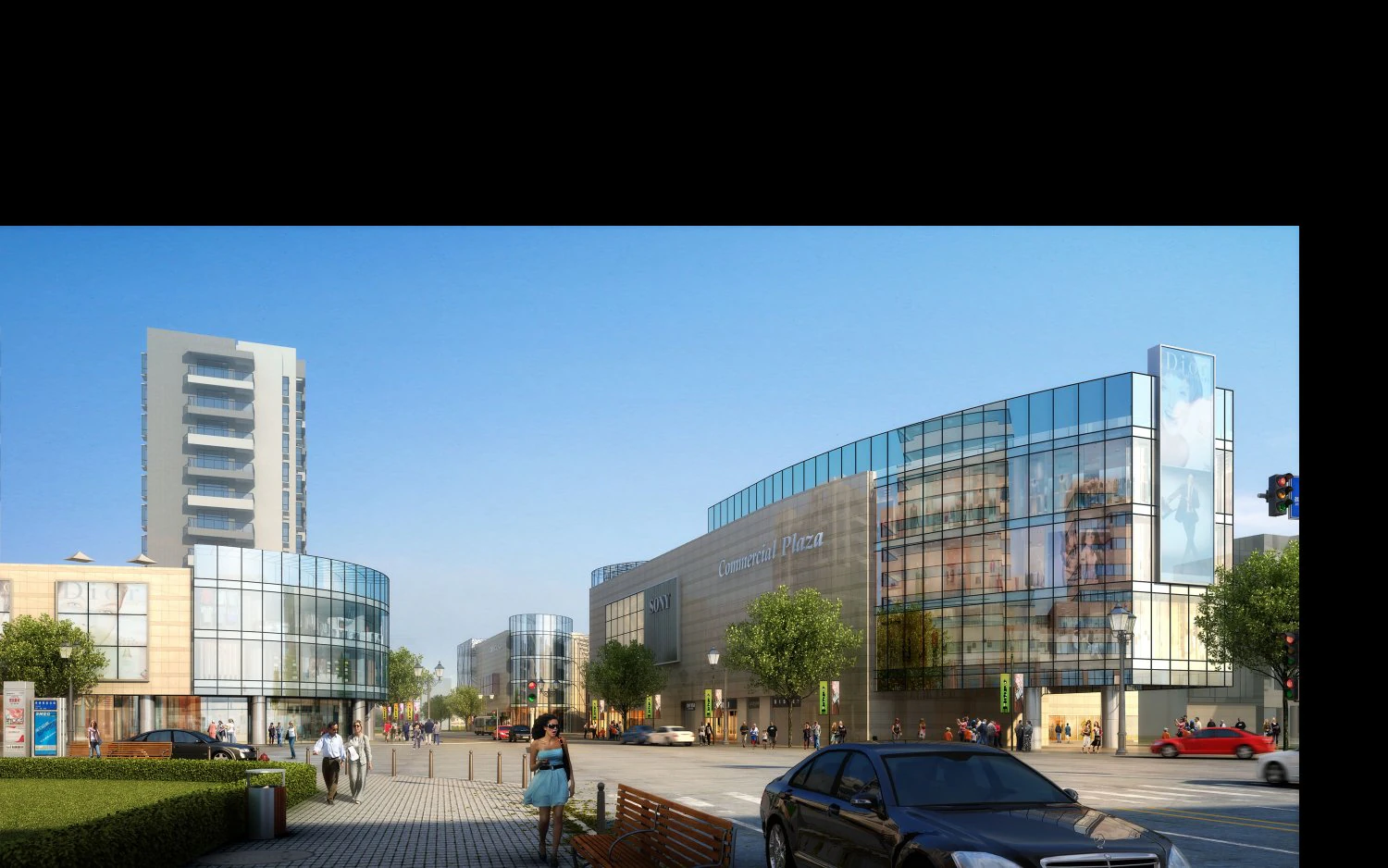 city big cityscape high023 3D Model .c4d .max .obj .3ds .fbx .stl .blend 