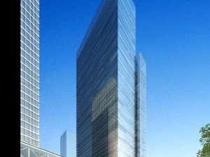 शहर बड़ा सिटीस्केप हाई024 3D मॉडल