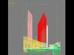 city big cityscape high024 3D Model