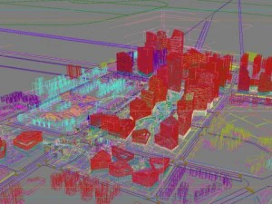 city big cityscape high025 3D Model