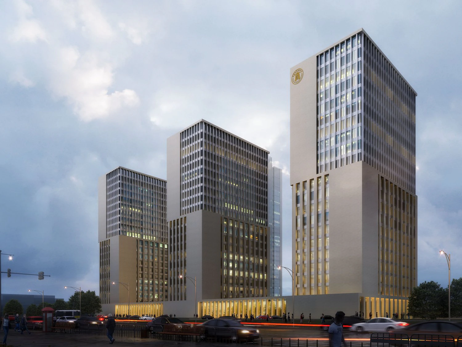 city big cityscape high027 3D Model .c4d .max .obj .3ds .fbx .stl .blend