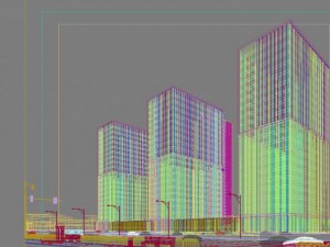 city big cityscape high027 3D Model