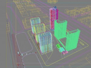city big cityscape high027 3D Model