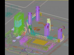 city big cityscape high029 3D Model