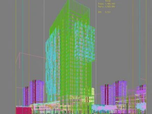 city big cityscape high029 3D Model
