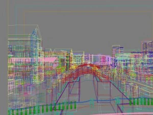 city big cityscape high030 3D Model