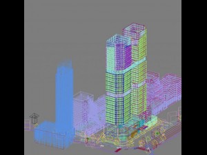 city big cityscape high033 3D Model