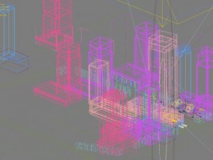 city big cityscape high034 3D Модель