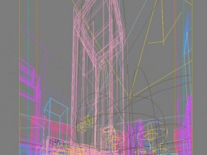 city big cityscape high034 3D Модель