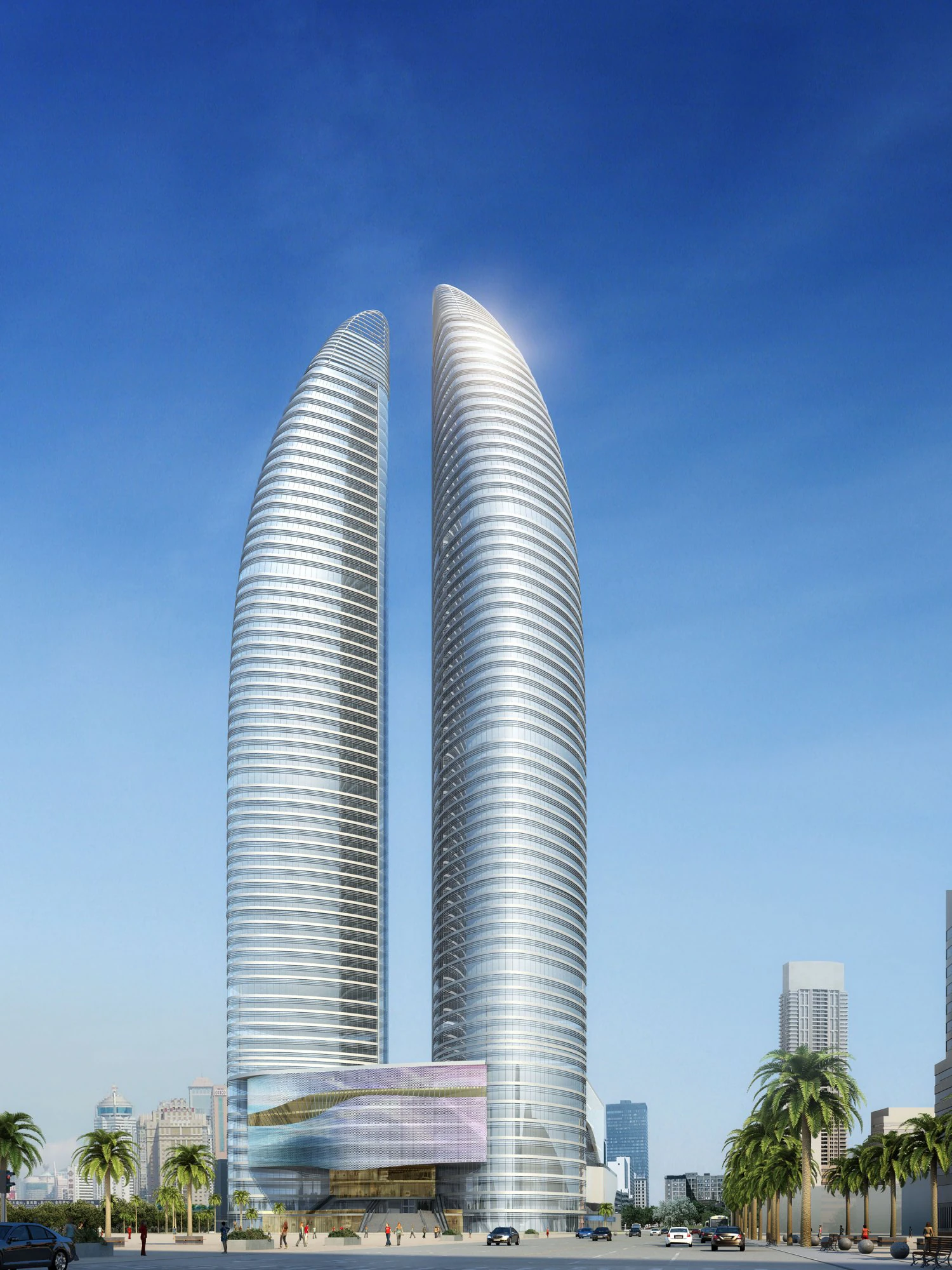 city big cityscape high037 3D Model .c4d .max .obj .3ds .fbx .stl .blend