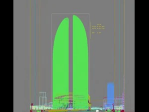 city big cityscape high037 3D Model