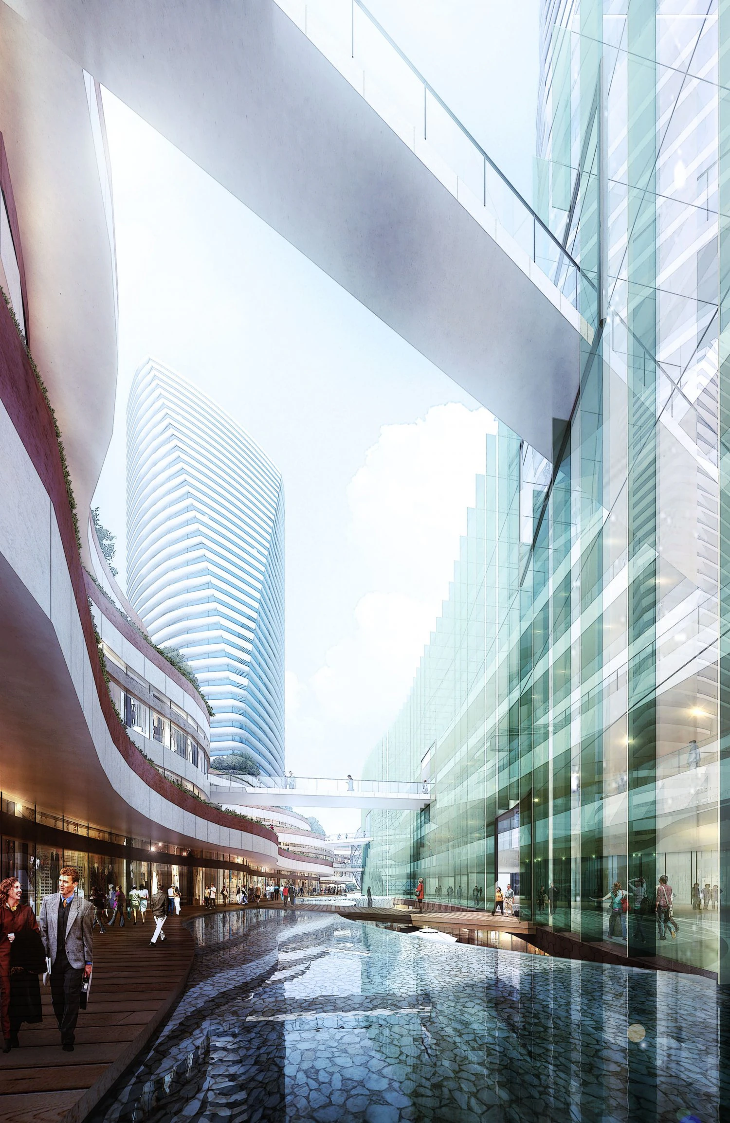 city big cityscape high039 3D Model .c4d .max .obj .3ds .fbx .stl .blend