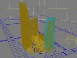 city big cityscape high039 3D Model