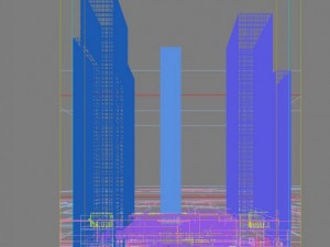 city big cityscape high040 Modello 3D