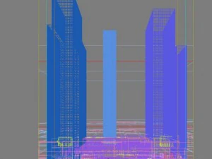 city big cityscape high040 3D Model