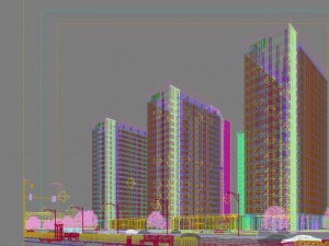 city big cityscape high043 3D Model