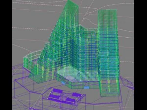 city big cityscape high044 3D Model