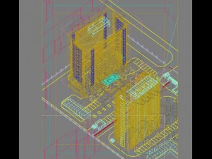 city big cityscape high046 Modèle 3D