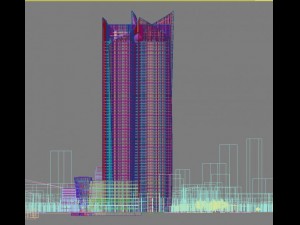 city big cityscape high047 3D Model