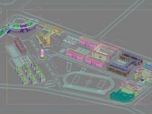 school  049 3D Model