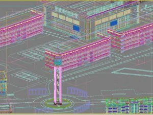 school  049 3D Model