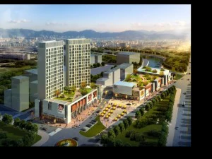 शहर बड़ा सिटीस्केप हाई050 3D मॉडल