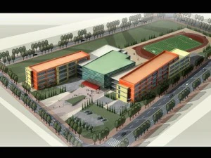 स्कूल051 3D मॉडल