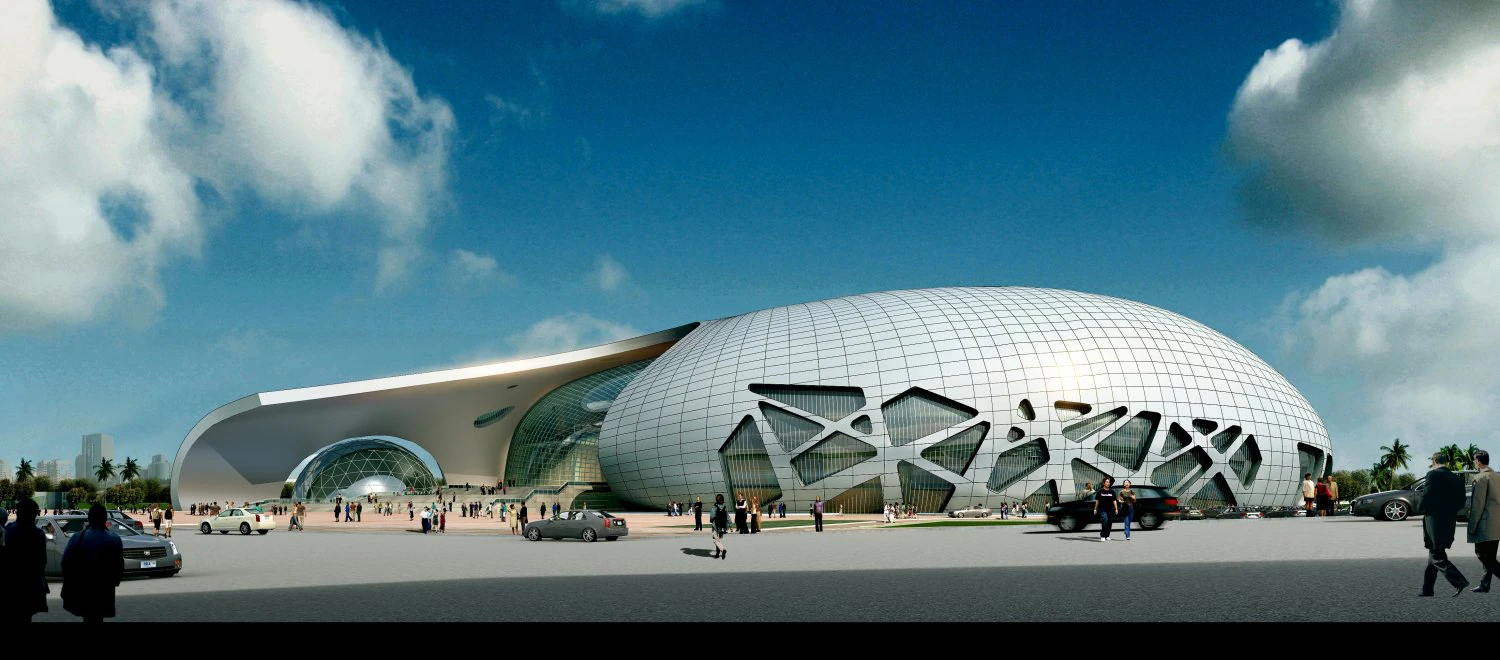 grand stadium 054 3D Model .c4d .max .obj .3ds .fbx .stl .blend 