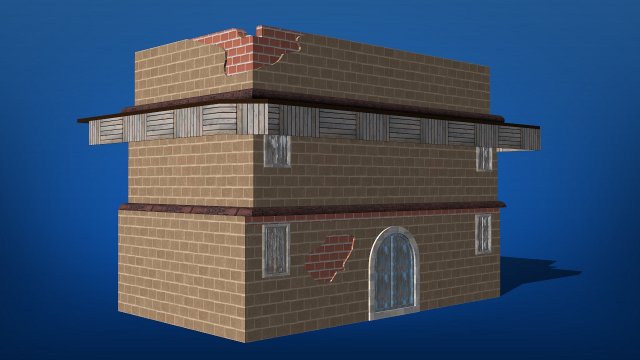 arabic house east Modèle 3D .c4d .max .obj .3ds .fbx .stl .blend 