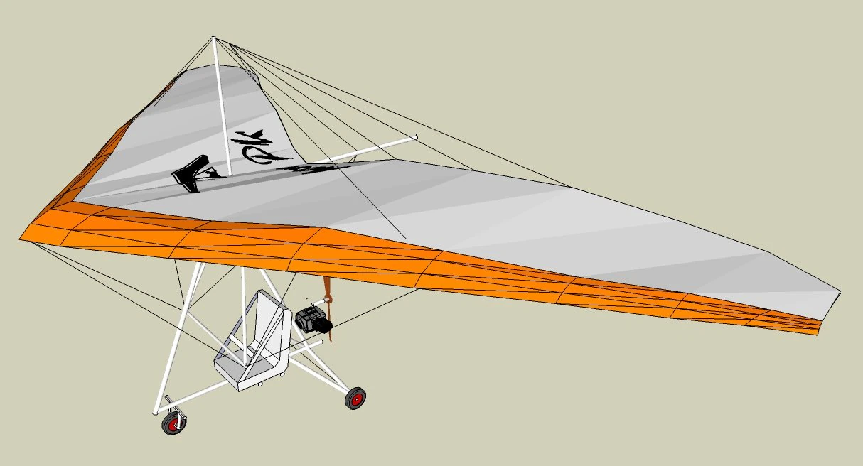 hang gli ding 3D Model .c4d .max .obj .3ds .fbx .stl .blend 