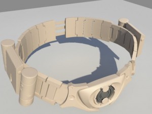 batmen belt 3D 모델
