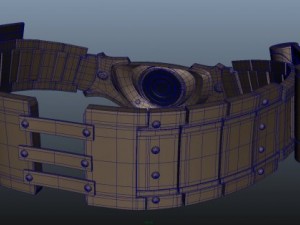 batmen belt 3D 모델