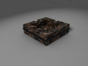 ashtray 3D 모델