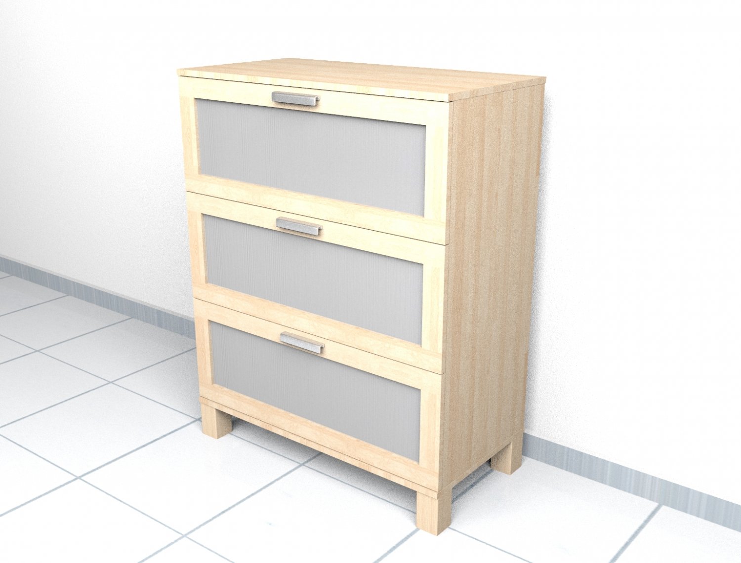 Ikea Austmarka Drawer Free 3d Model In Shelving 3dexport