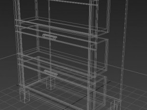 ikea austmarka drawer Modelo 3D
