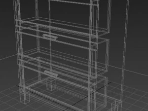 ikea austmarka drawer 3D Model