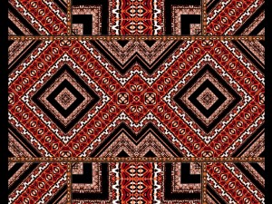 5 decorative geometric ornate abstract patterns CG Tekstury