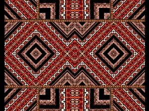 5 decorative geometric ornate abstract patterns CG Textures
