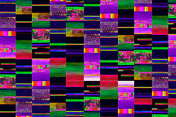 Geometric abstract glitch style pattern CG Textures .c4d .max .obj .3ds .fbx .stl .blend 