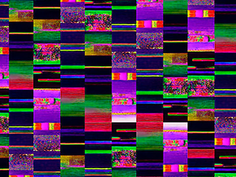 Geometric abstract glitch style pattern CG टेक्स्चर्स
