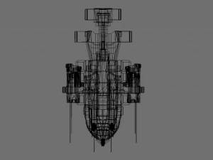 space ship 3D Model