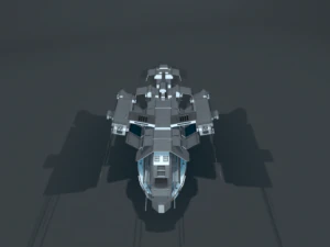space ship 3D Model