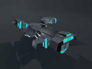 space ship Modelo 3D