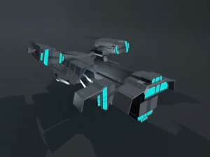 space ship 3D Model