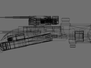 space ship 3D Model
