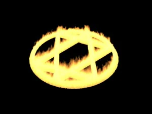 cercle de feu Modèle 3D