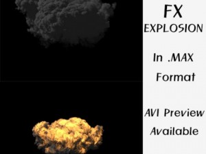bomb explosion Modèle 3D