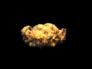 bomb explosion 3D Model