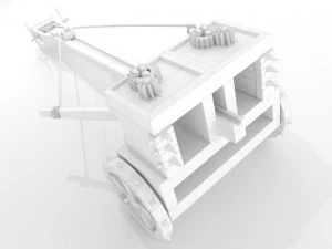 balista Modello 3D