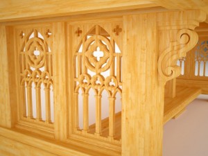 gothic table Model 3D
